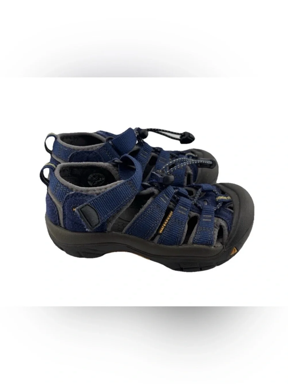 KEEN Newport H2 Waterproof Sandals Youth Size 10 Blue Hiking Water Shoes